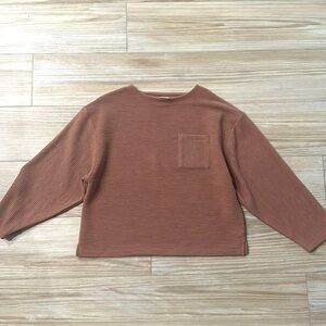 Women oversized cozy sweater size XS